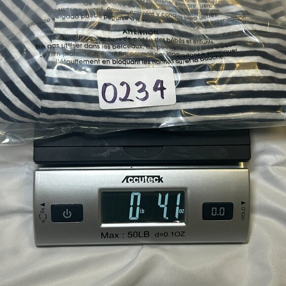 J. Crew Ringer Slub Cotton T-Shirt Striped Pattern Chest Pocket Navy White W XL - Picture 9 of 10